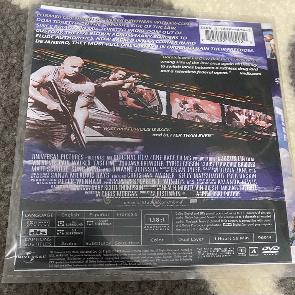 Fast Five DVD - Picture 2 of 4